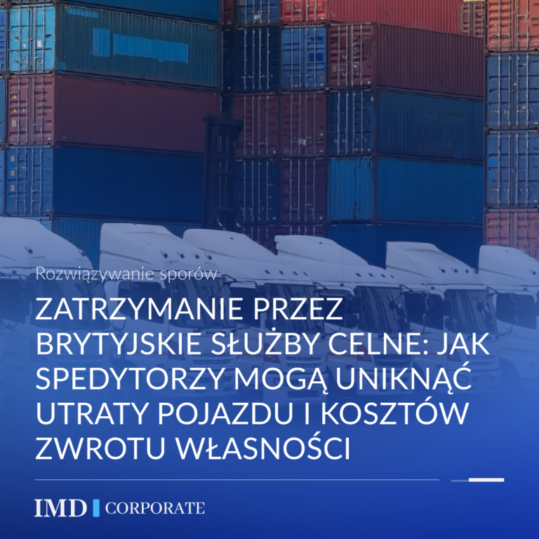 Zatrzymanie przez brytyjskie służby celne: Jak spedytorzy mogą uniknąć utraty pojazdu i kosztów zwrotu własności