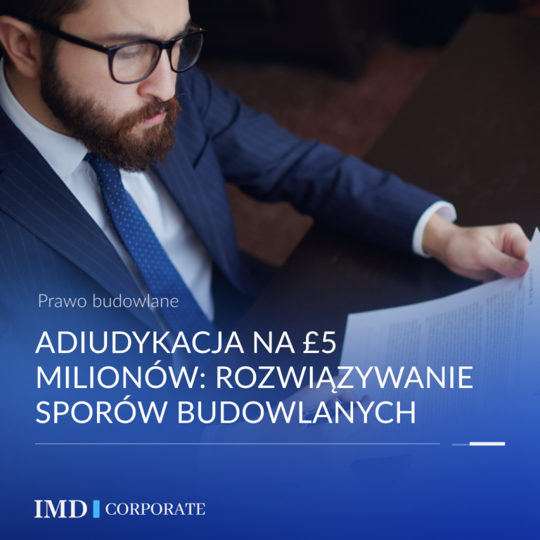 Adiudykacja na £5 milionów: rozwiązywanie sporów budowlanych
